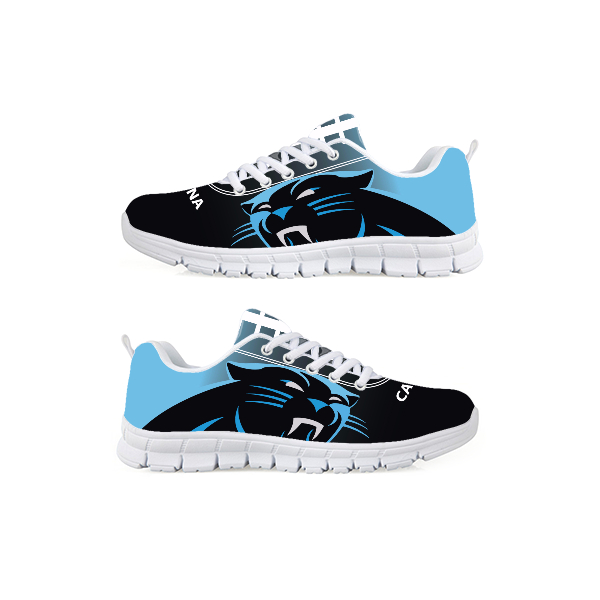 Men's Carolina Panthers Low Top Canvas Sneakers 003